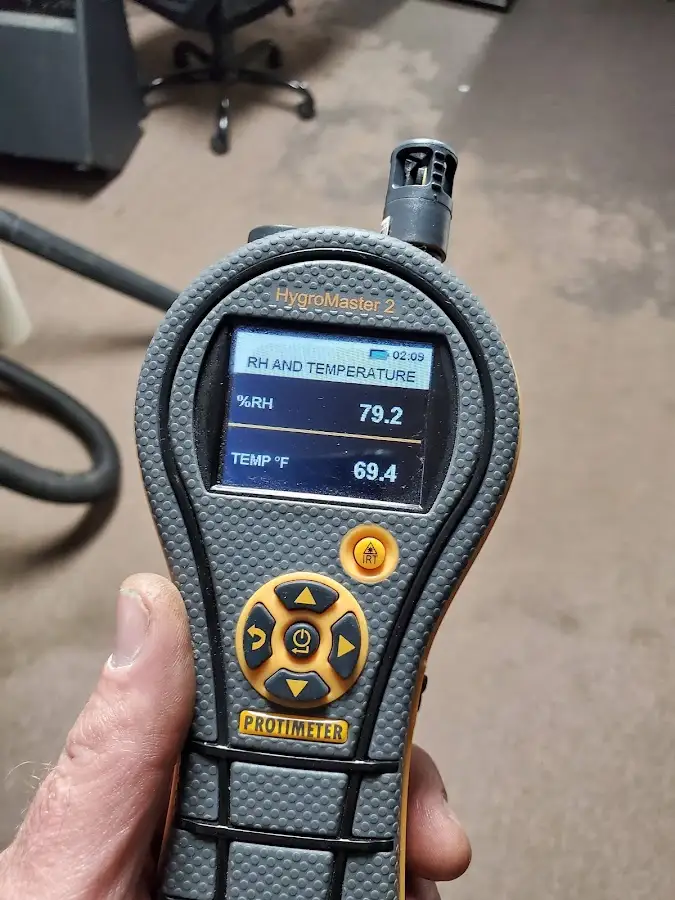 Moisture meter humidity assessment for Fire & Smoke Damage Restoration in Edgemoor